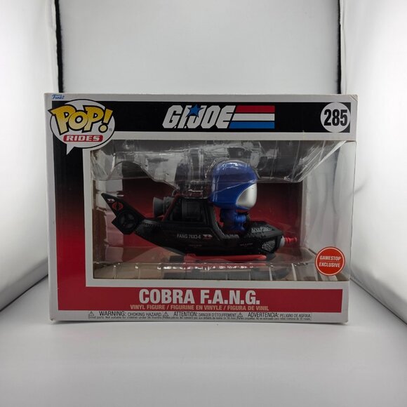 2022 Funko Pop! G.I. Joe: Cobra F.A.N.G. Gamestop Exclusive Vinyl Figure NEW - Picture 1 of 9